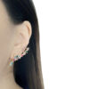 Brinco Earcuff Colors banhado em Ouro 18K