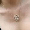 Colar Trevo Banhado em Ouro 18K - Image 2