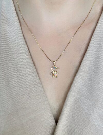 Colar Menino banhado em Ouro 18K - Image 3