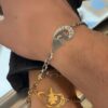 Pulseira I LOVE YOU em Aço